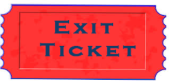 exit ticket